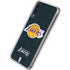 NBA Los Angeles Lakers Black Primary Logo Galaxy A50 Clear Case